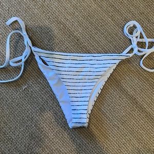 Frankies Bikini Stripe Bikini Bottom